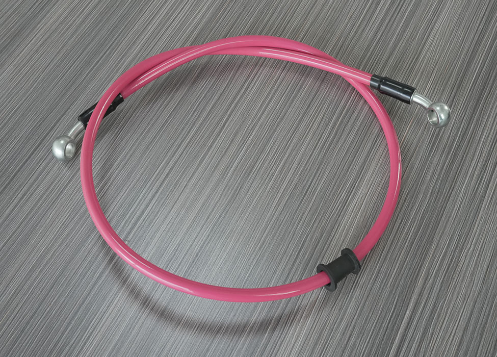 Pink Braided Brake Lines