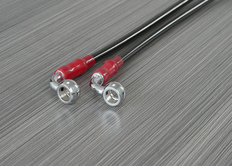 Black Braided Brake Cables
